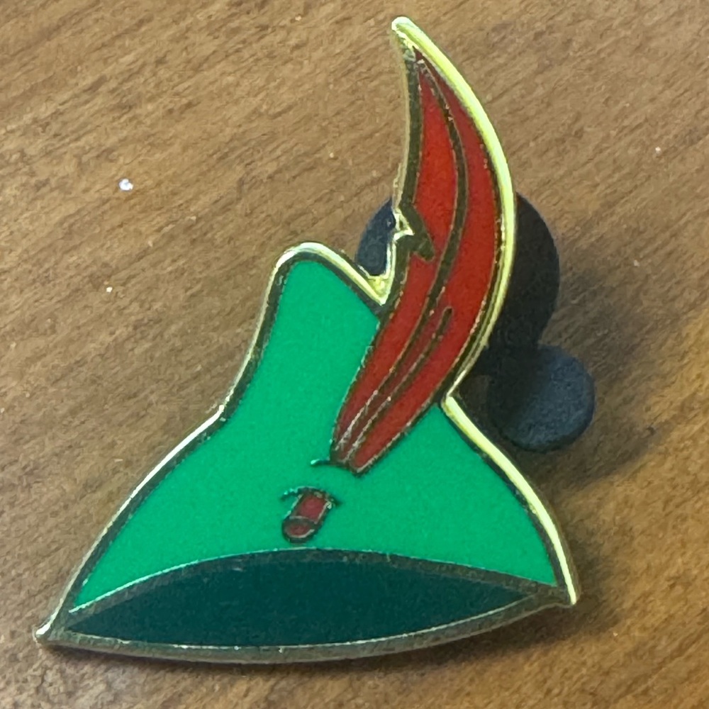 5/$25 Peter Pan's Hat Pin